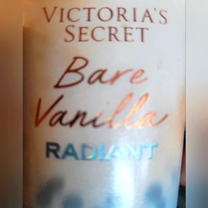 Victoria's Secret Bare Vanilla Radiant Fragrance Lotion 8 Fl. Oz.